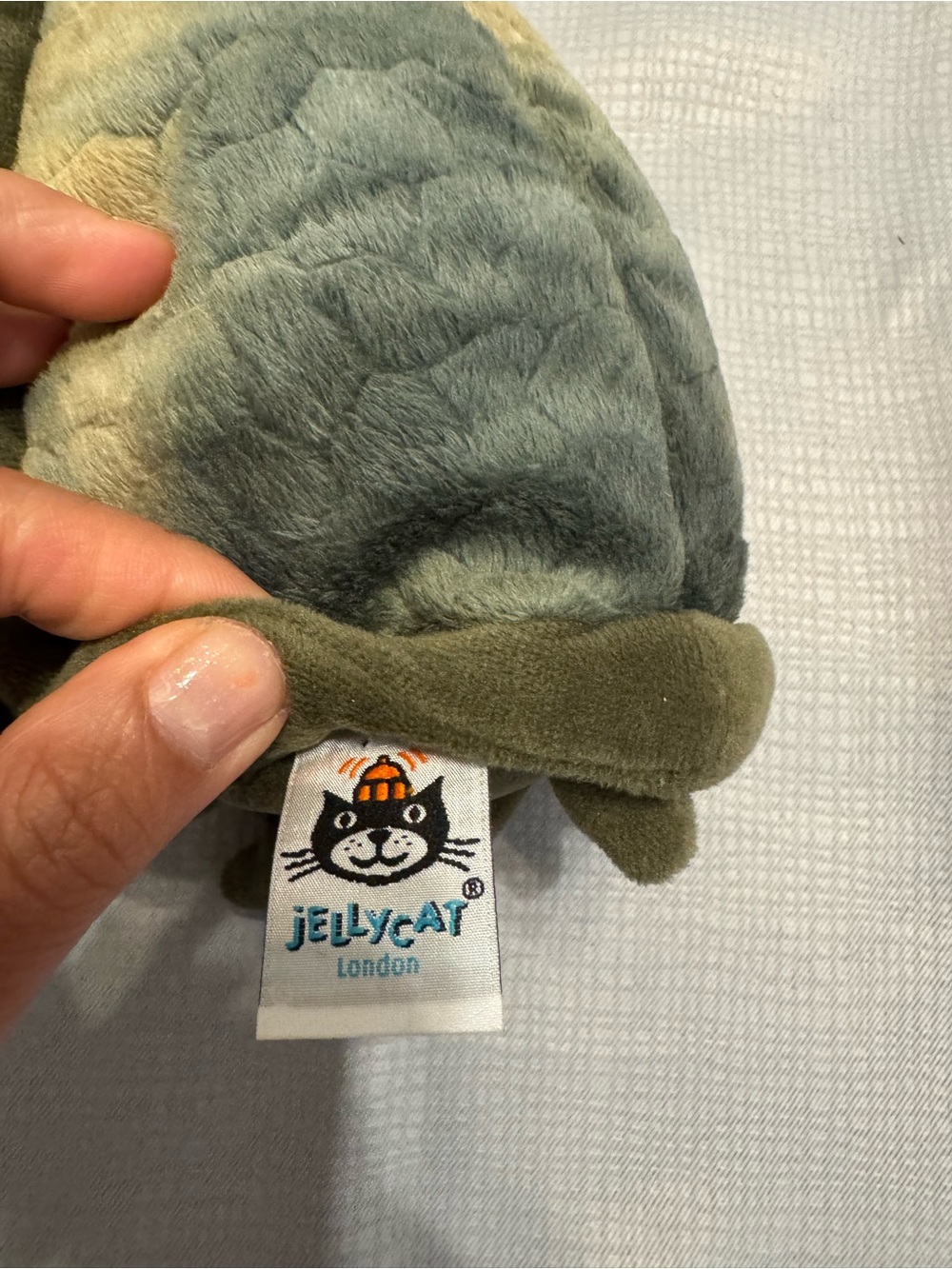 Jellycat Olive & Sage Plush Cat Toy